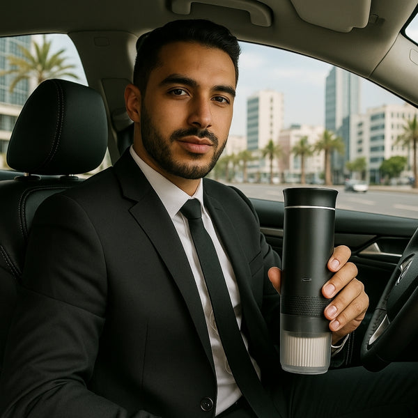 ماكينة إسبريسو محمولة للكبسولات ومسحوق القهوة