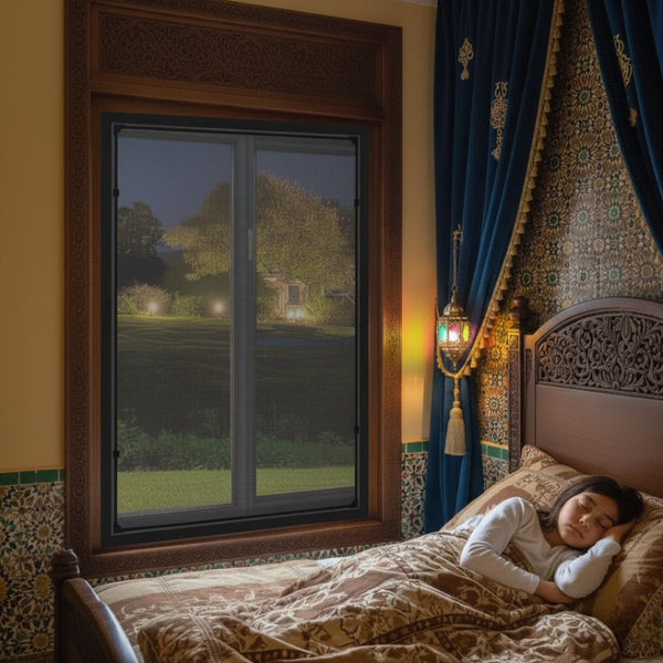 ستارة واقية من الحشرات والغبار - مقاس 2متر × 1.5متر