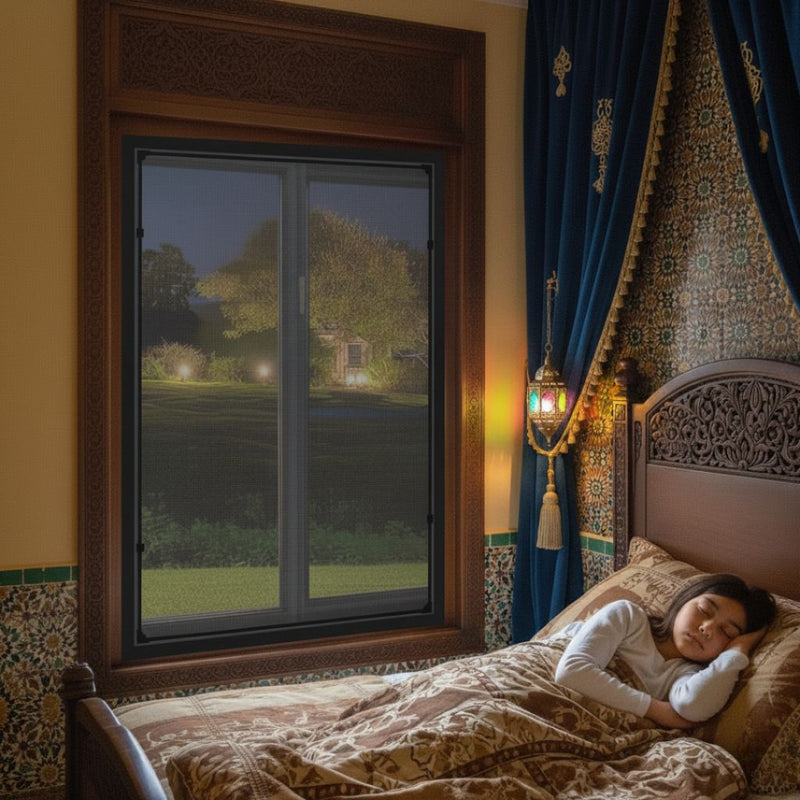 ستارة واقية من الحشرات والغبار - مقاس 2متر × 1.5متر