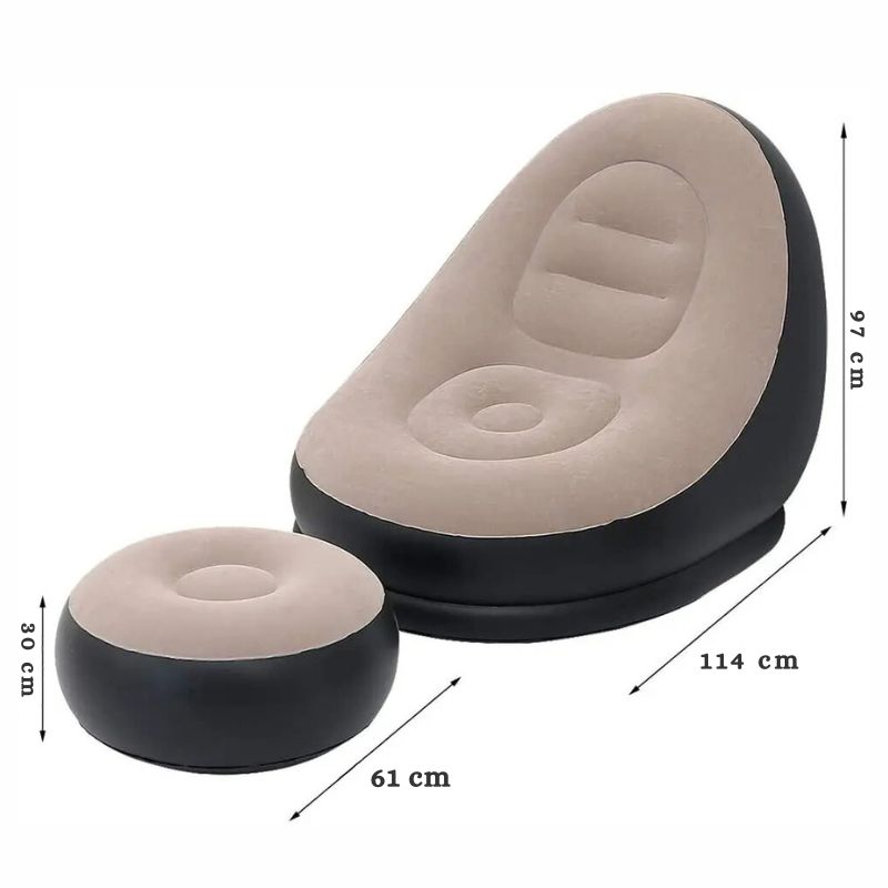 Canapé gonflable confortable