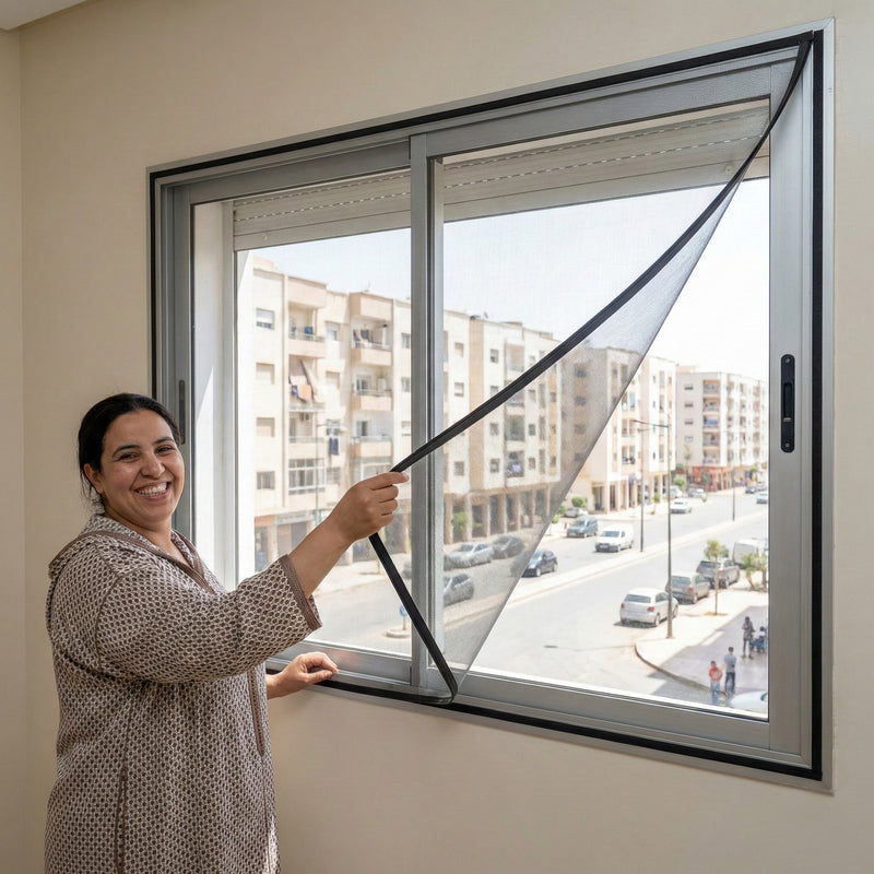 ستارة واقية من الحشرات والغبار