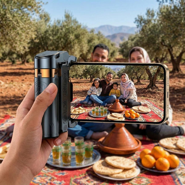 قبضة تصوير احترافية 3 في 1 – عصا سيلفي وتريبود مدمج