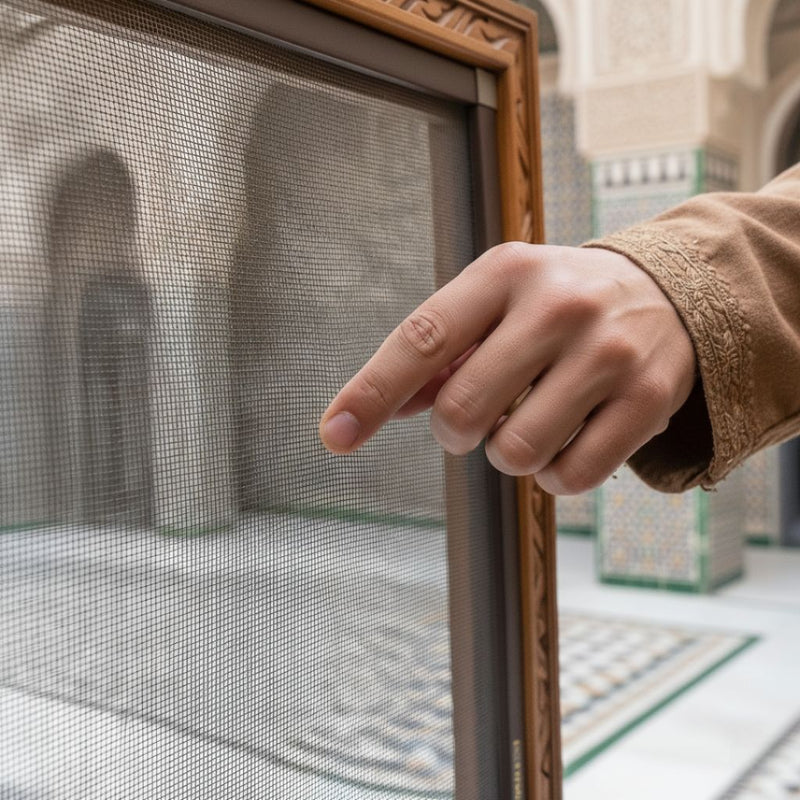 ستارة واقية من الحشرات والغبار - مقاس 2متر × 1.5متر