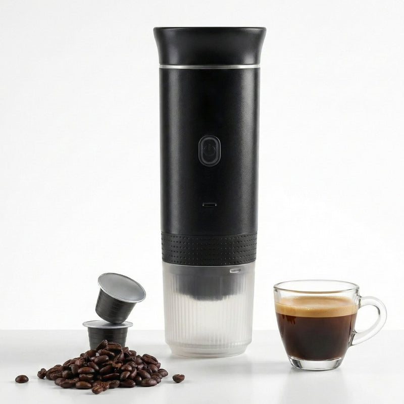 Machine à expresso portable pour capsules et café en poudre
