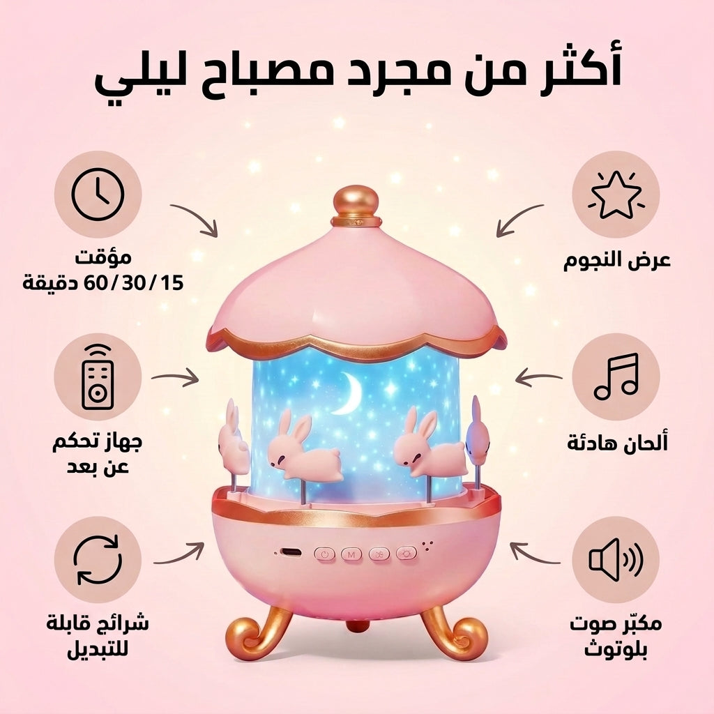 مميزات مصباح النوم السحري