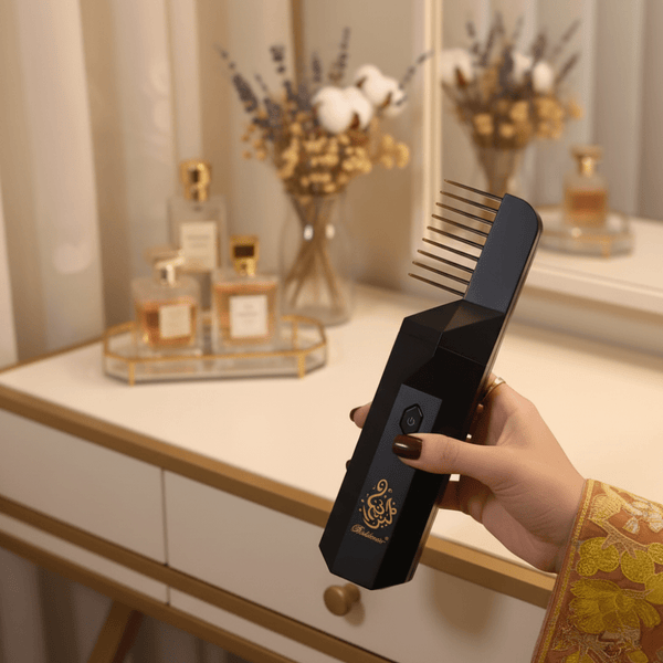 مشط البخور 2 في 1 للشعر