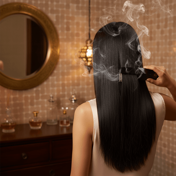 مشط البخور 2 في 1 للشعر